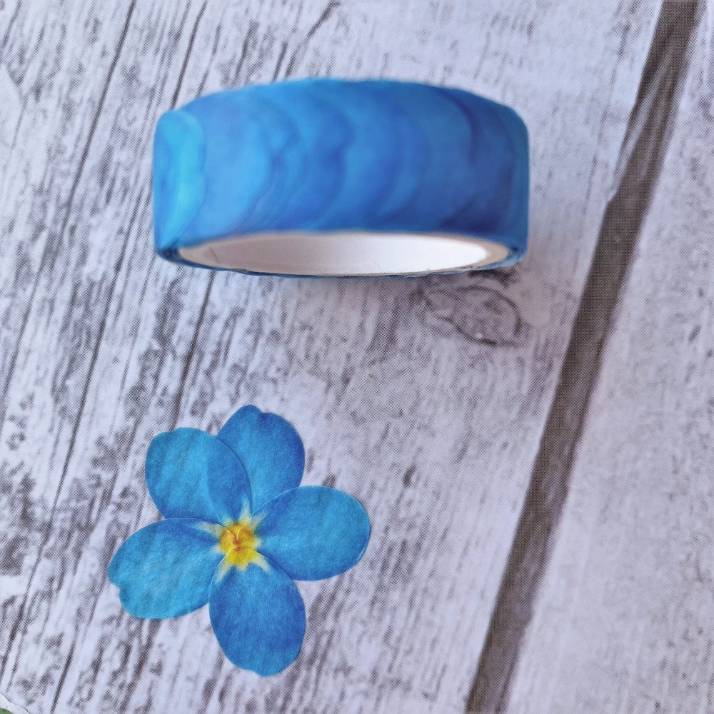 Violet Valentine Washi Flower Petal