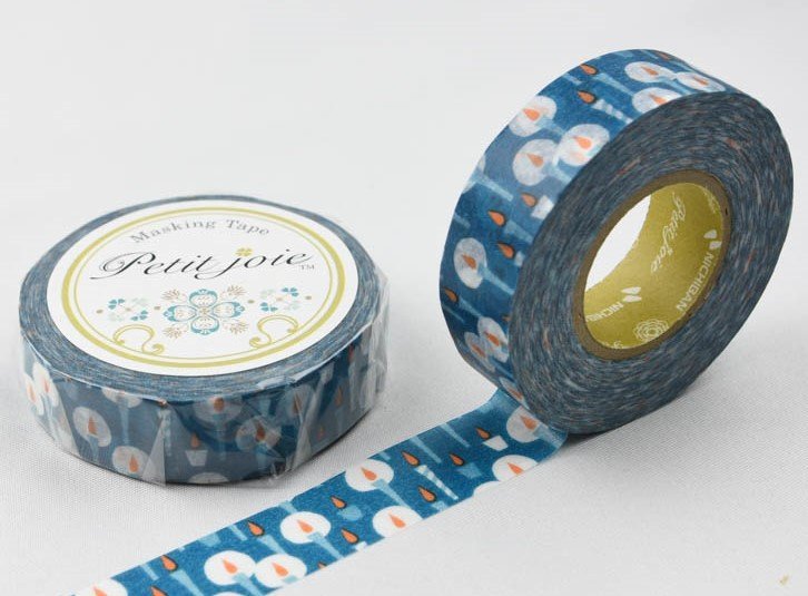 Petit Joie Masking Tape - Candles