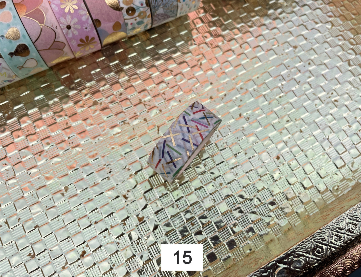 Foiled Washi Tape