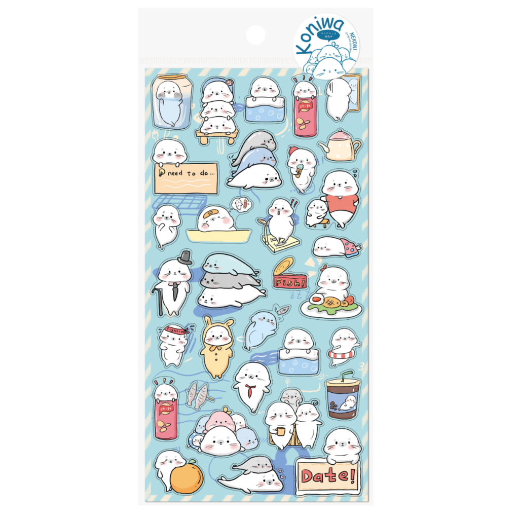 Koniwa Original Animal Stickers