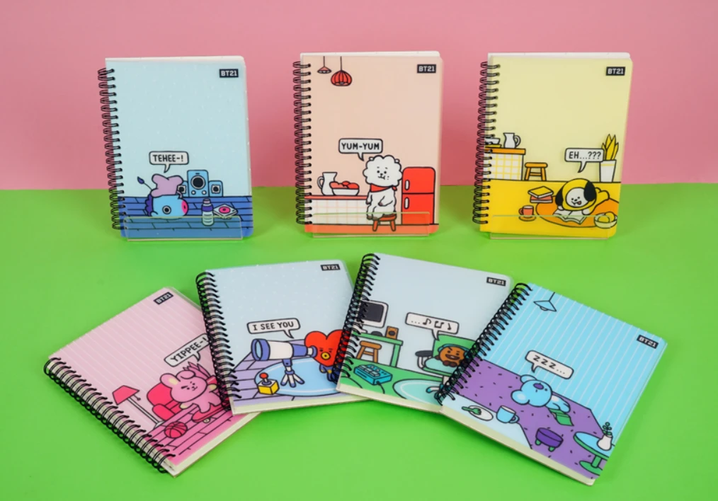 BT21 OFFICIAL PP COVER NOTEBOOK