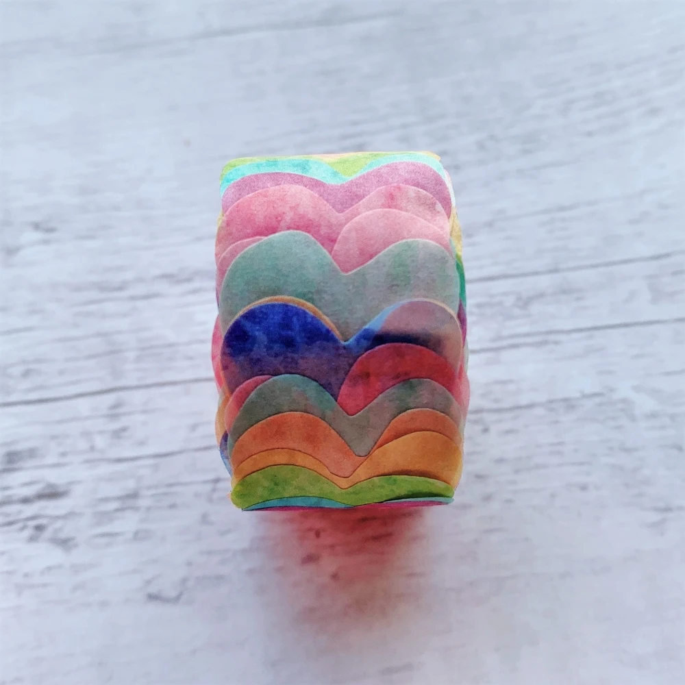 Purple Picturesque Washi Flower Petal