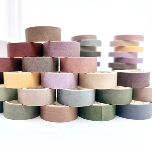 Retro Nostalgia Wide Washi Tape Set 12 piece