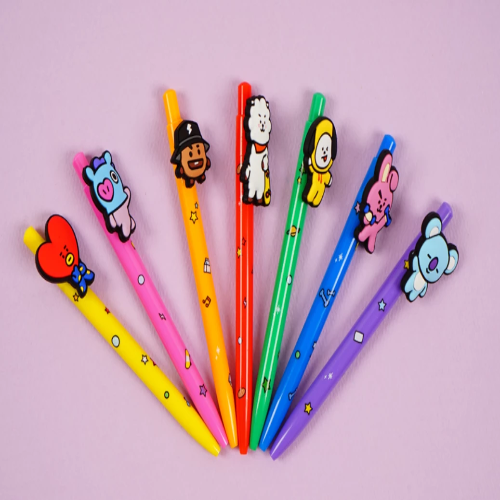 BTS BT21 OFFICIAL FIGURE JELL PEN