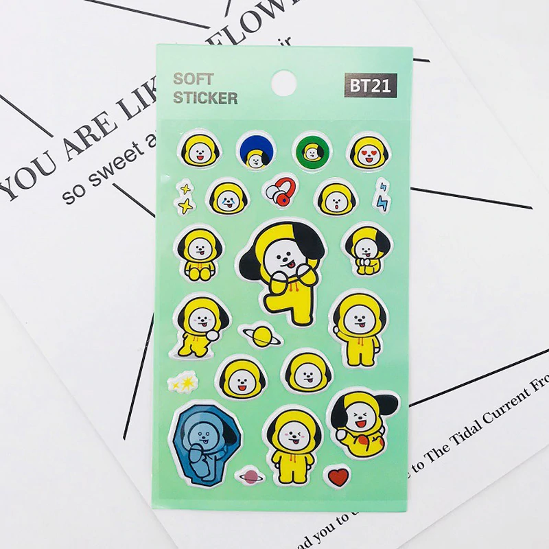 BT21 Soft Sticker