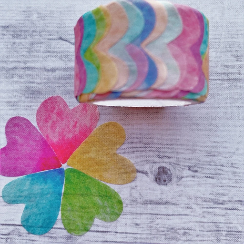 Purple Picturesque Washi Flower Petal
