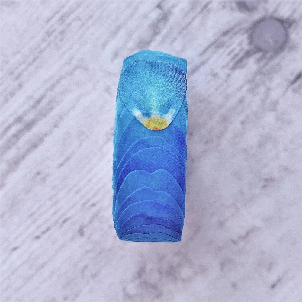 Violet Valentine Washi Flower Petal