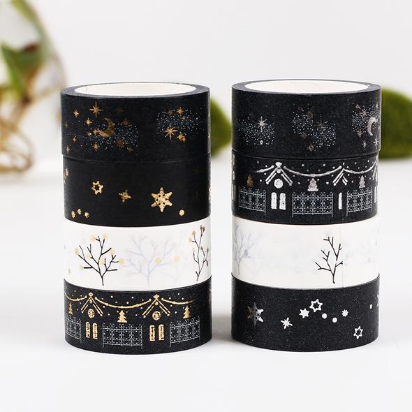Foiled Night Sky Washi Tape