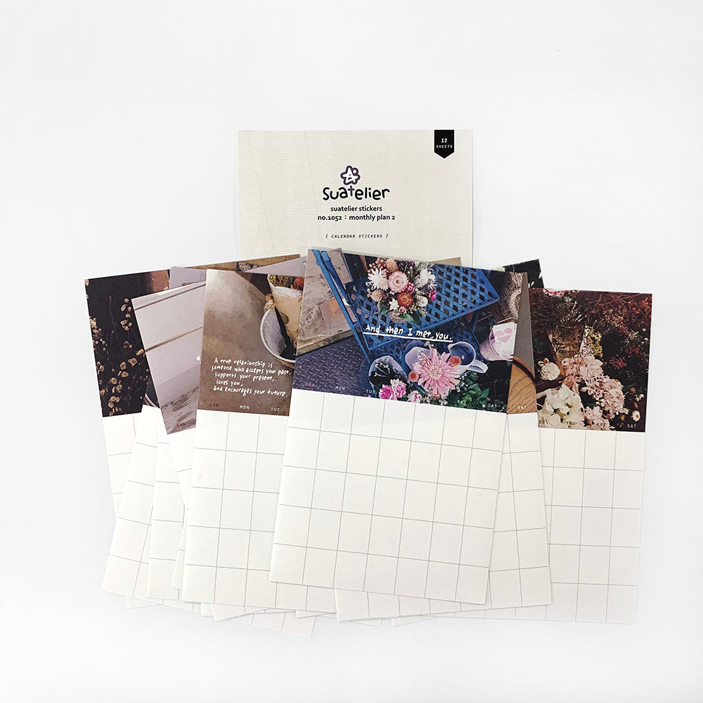 Suatelier no 1052 - Monthly Plan 2