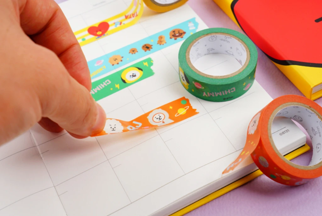 BT21 OFFICIAL WASHI TAPE