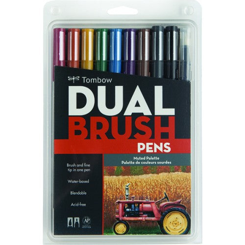 Tombow Dual Brush Pen - Set of 10