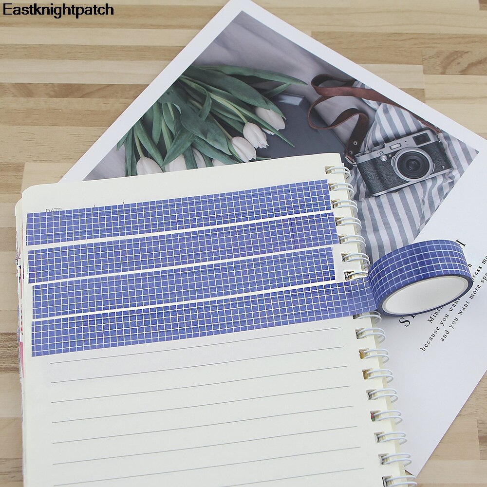 Blue Grid Washi Tape