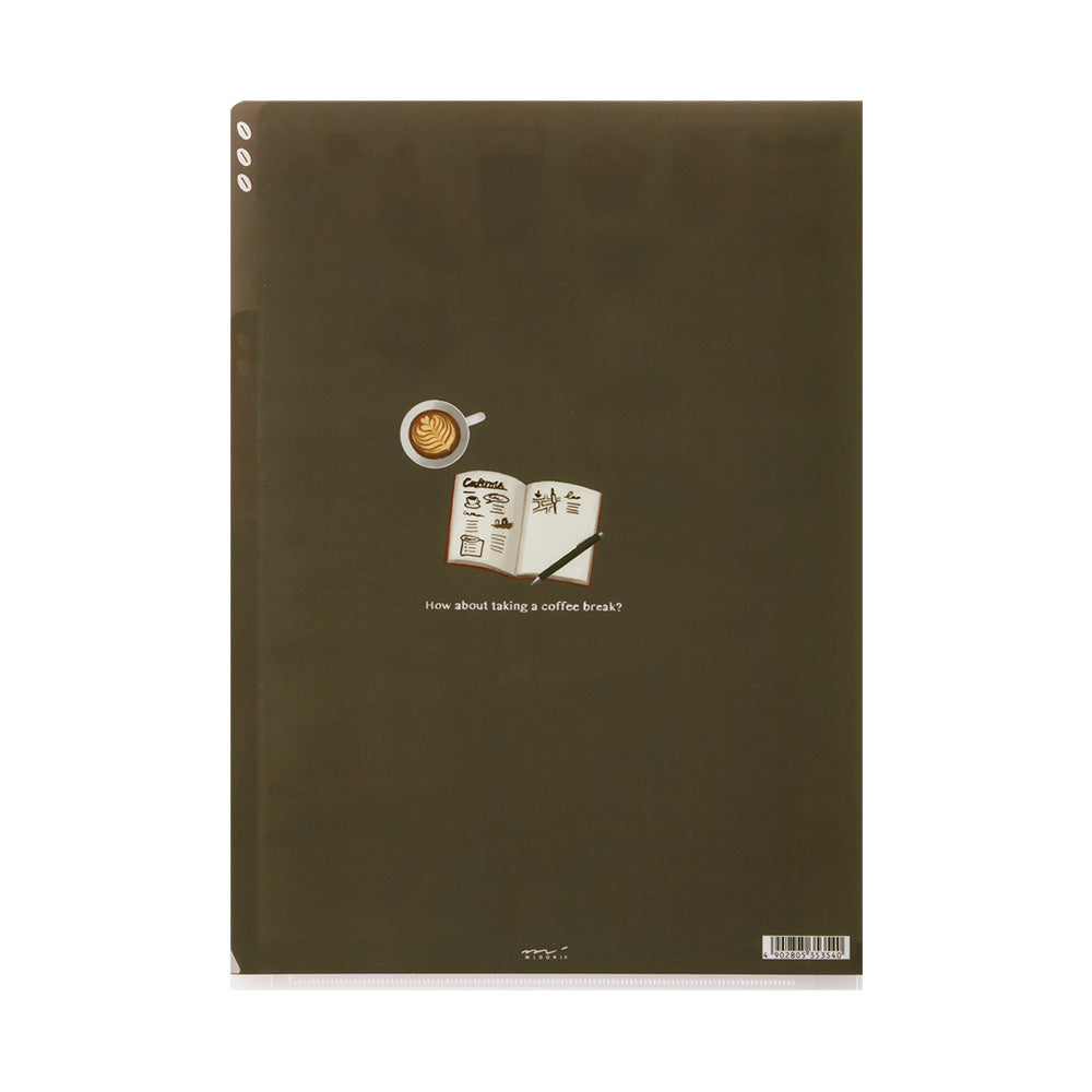 3 Pockets Clear Cover (A4)
