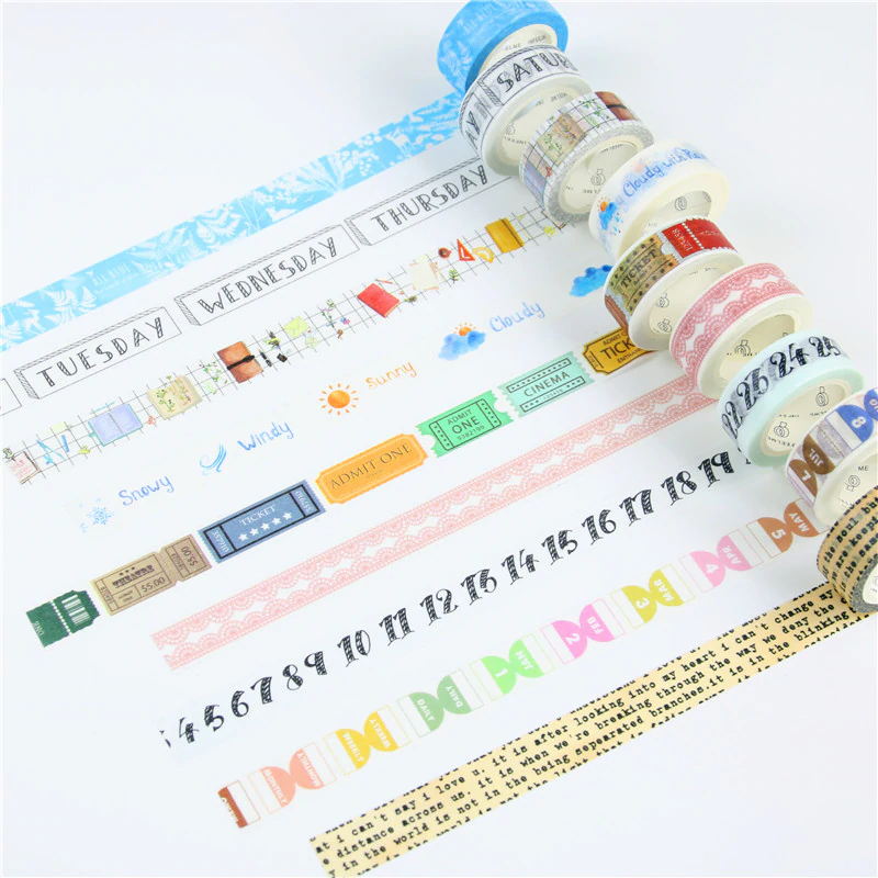 Pink Grid Washi Tape