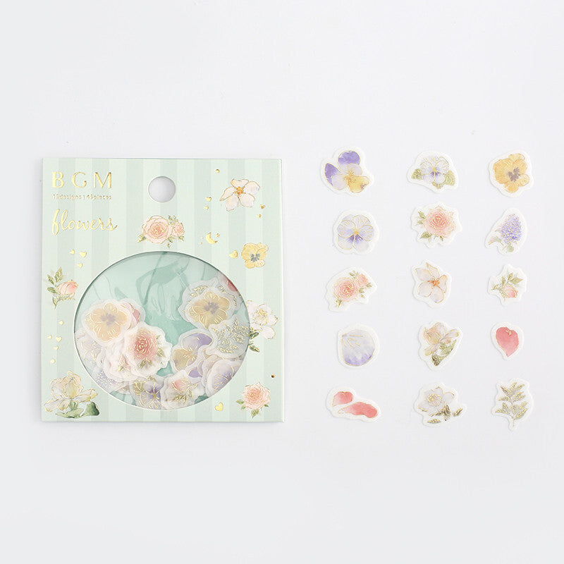 BGM Flowers Stickers