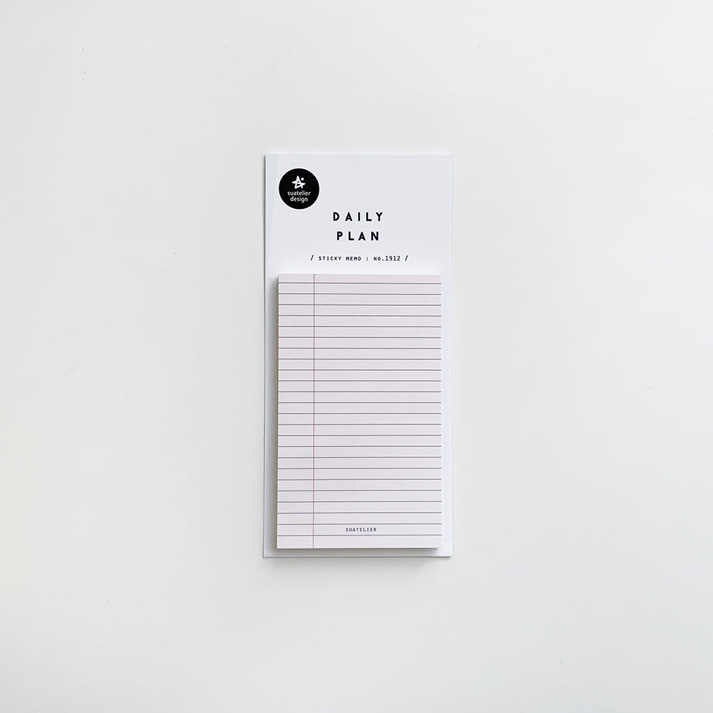 Suatelier no 1912 - Daily Plan 09