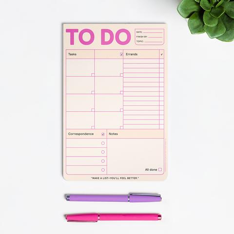 Knock Knock To Do Pad (Pastel Edition)