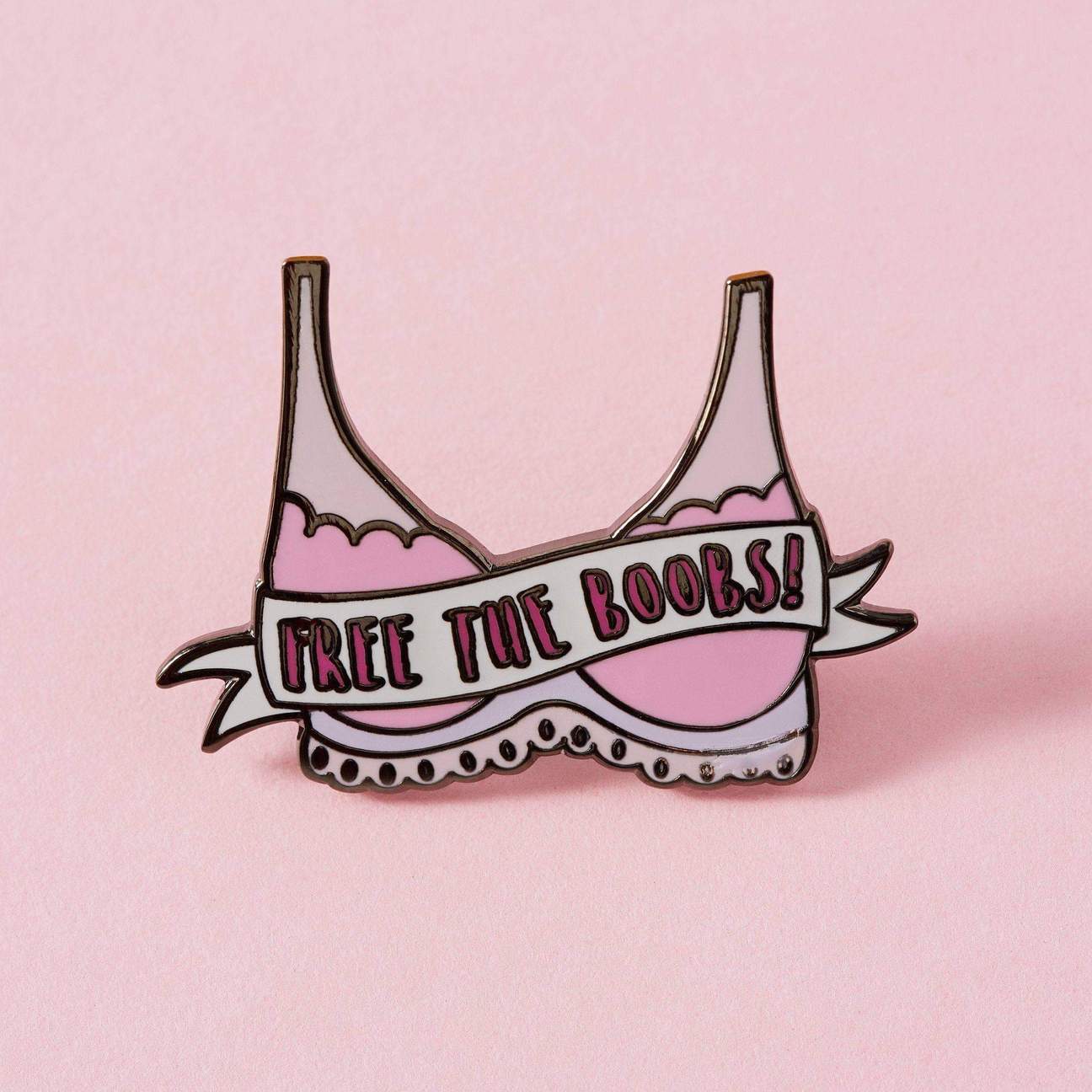 Free Them Enamel Pin