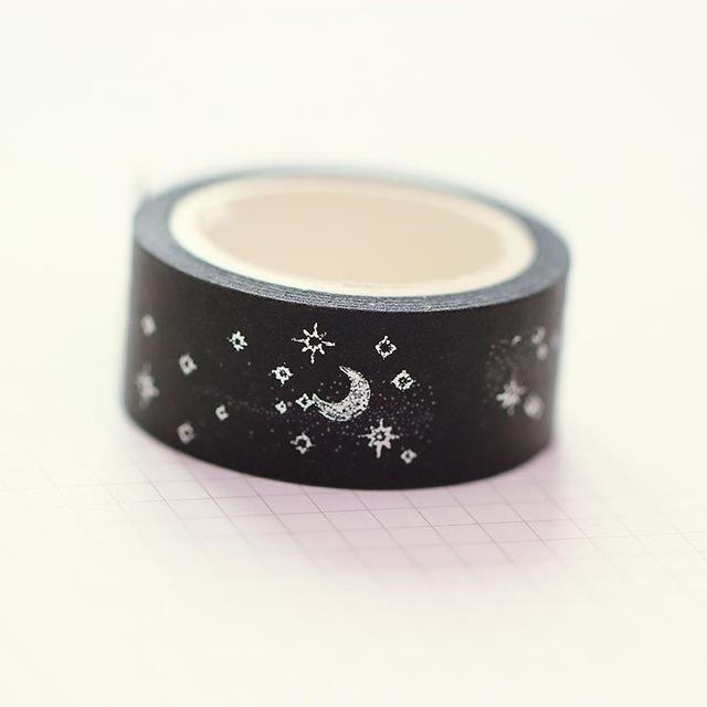 Foiled Night Sky Washi Tape