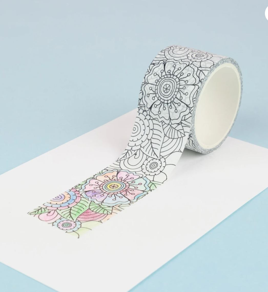 Coloring Washi Tape
