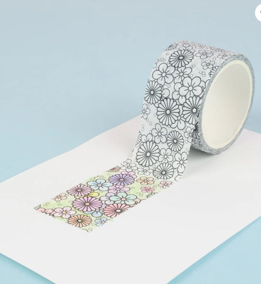 Coloring Washi Tape