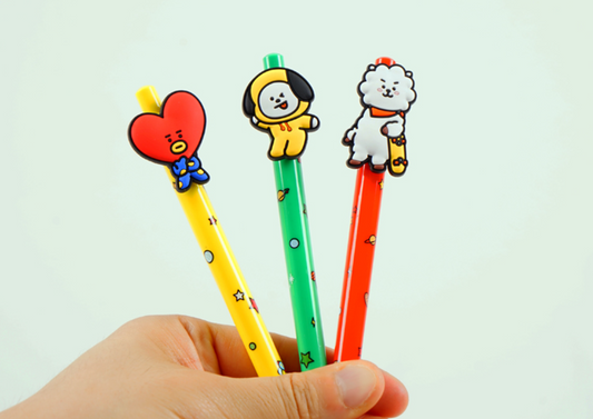 BTS BT21 OFFICIAL FIGURE JELL PEN