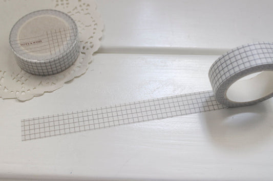 Moss Grid Washi Tape