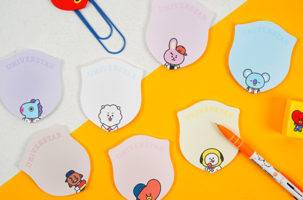 BT21 OFFICIAL STICKY MEMOPAD