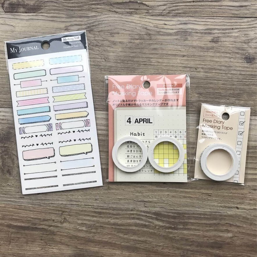 Masking Seal - Title Sticker