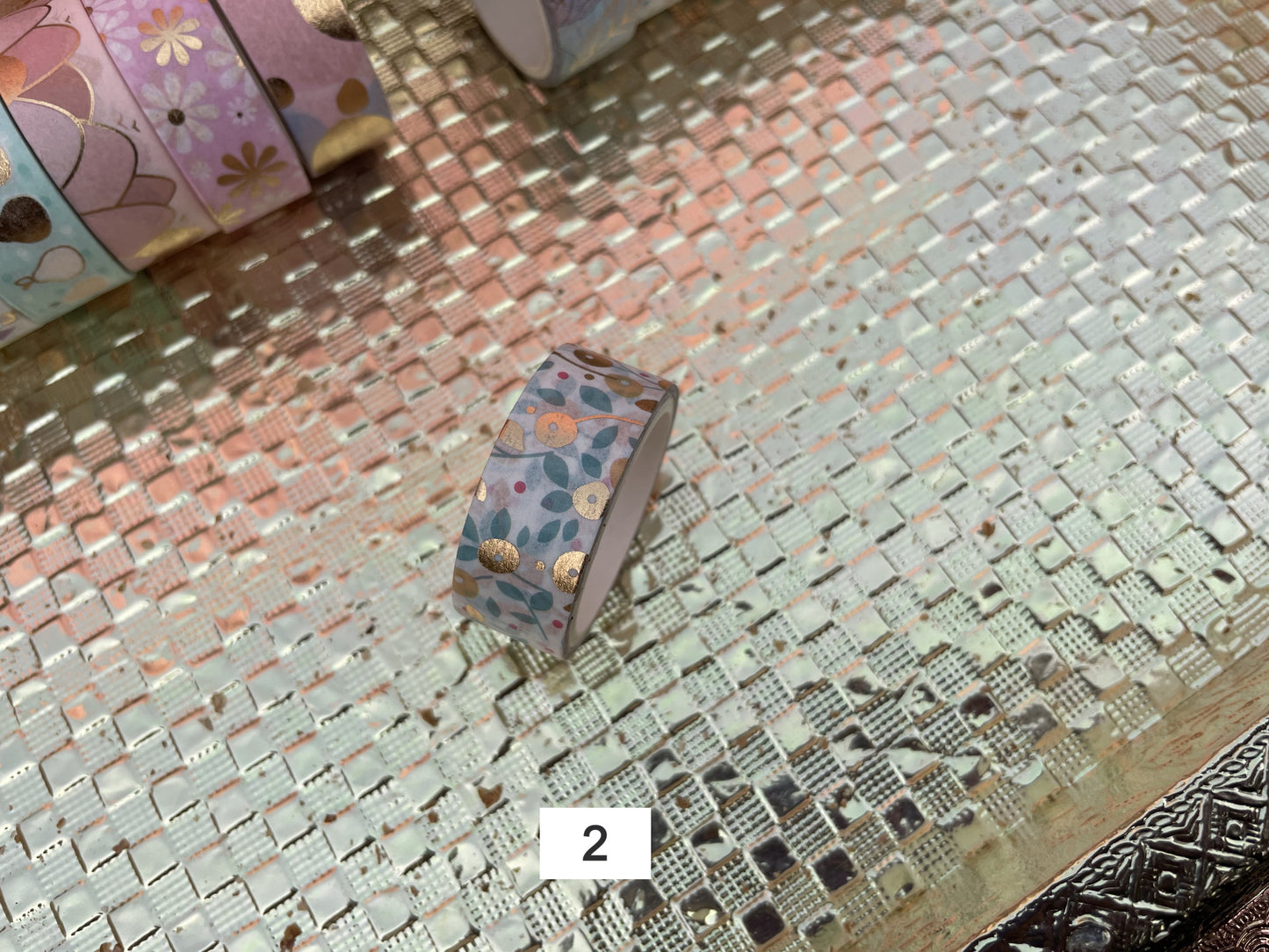 Foiled Washi Tape