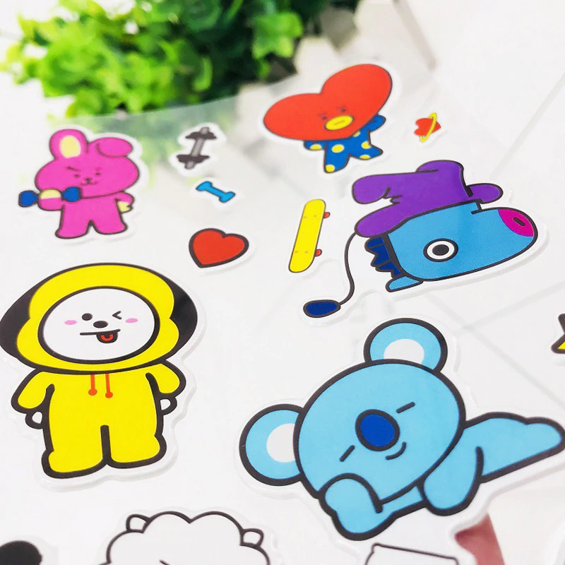 BT21 Soft Sticker