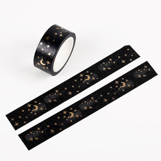 Foiled Night Sky Washi Tape