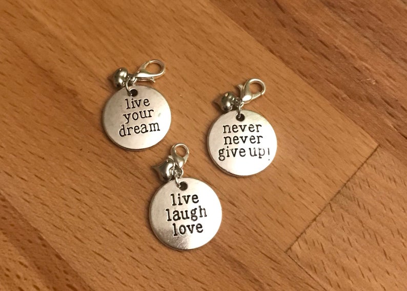 Quote Disc Charm