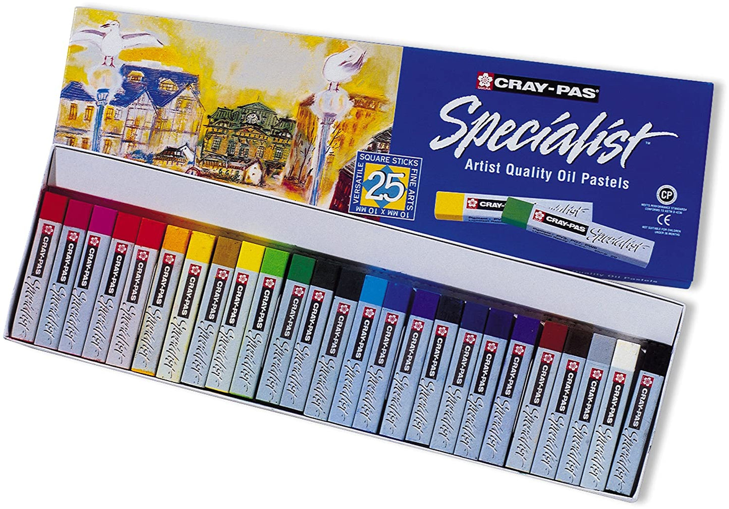 Sakura ESP25 25-Piece Cray-Pas Specialist Oil Pastel Set