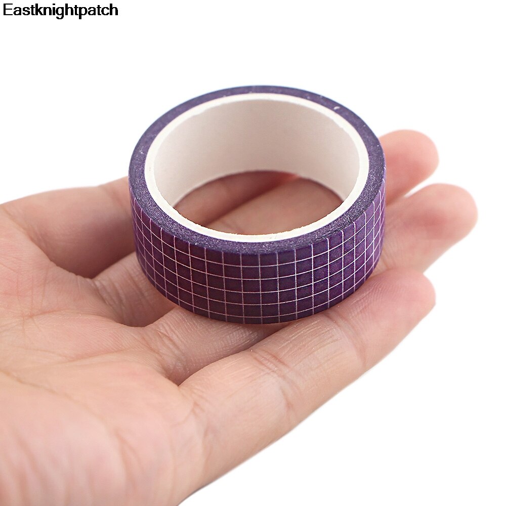 Purple Grid Washi Tape