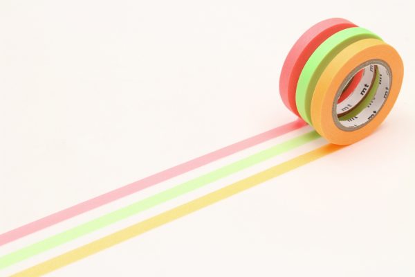 MT Washi Slim Masking Tape (6mm) (Pack of 3)