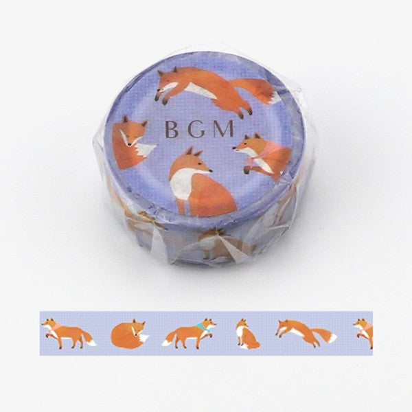 Fox Washi Tape