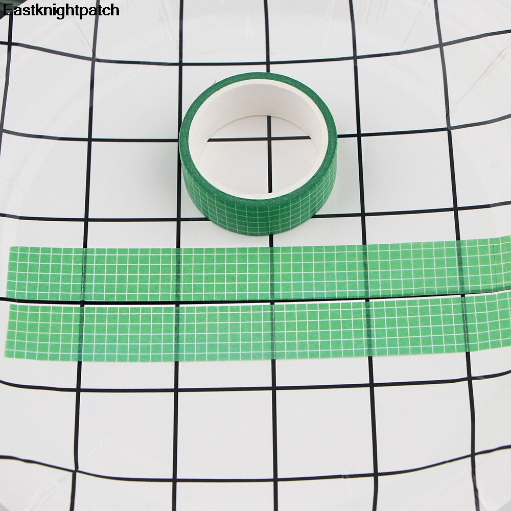 Green Grid Washi Tape