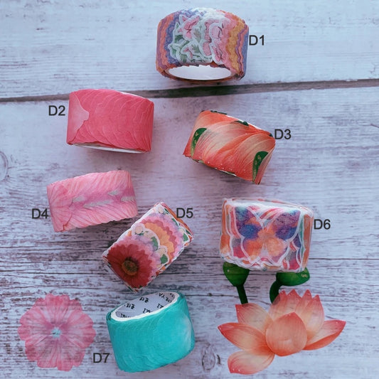 Summer Scent Washi Flower Petal