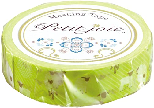 Petit Joie Masking Tape - Green Sheep
