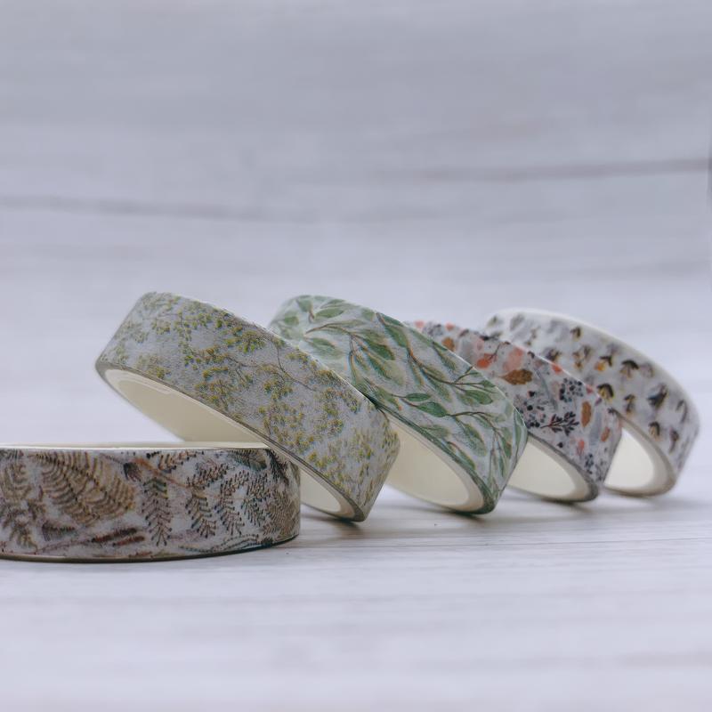 5 Piece Osamu Washi Tape Set