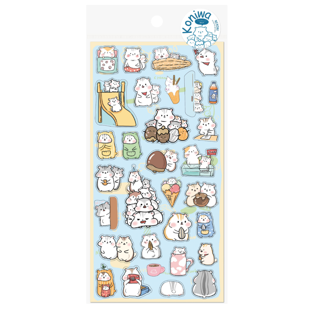 Koniwa Original Animal Stickers