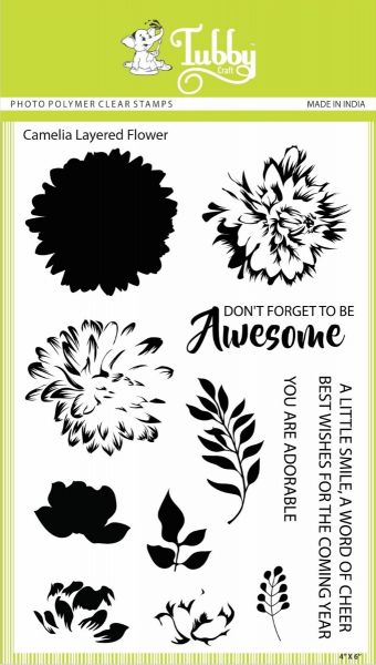 Camelia Layered Flower