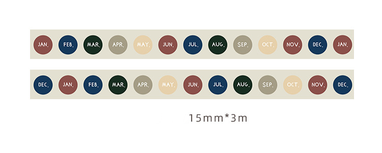 Dot Sticker Washi Tape