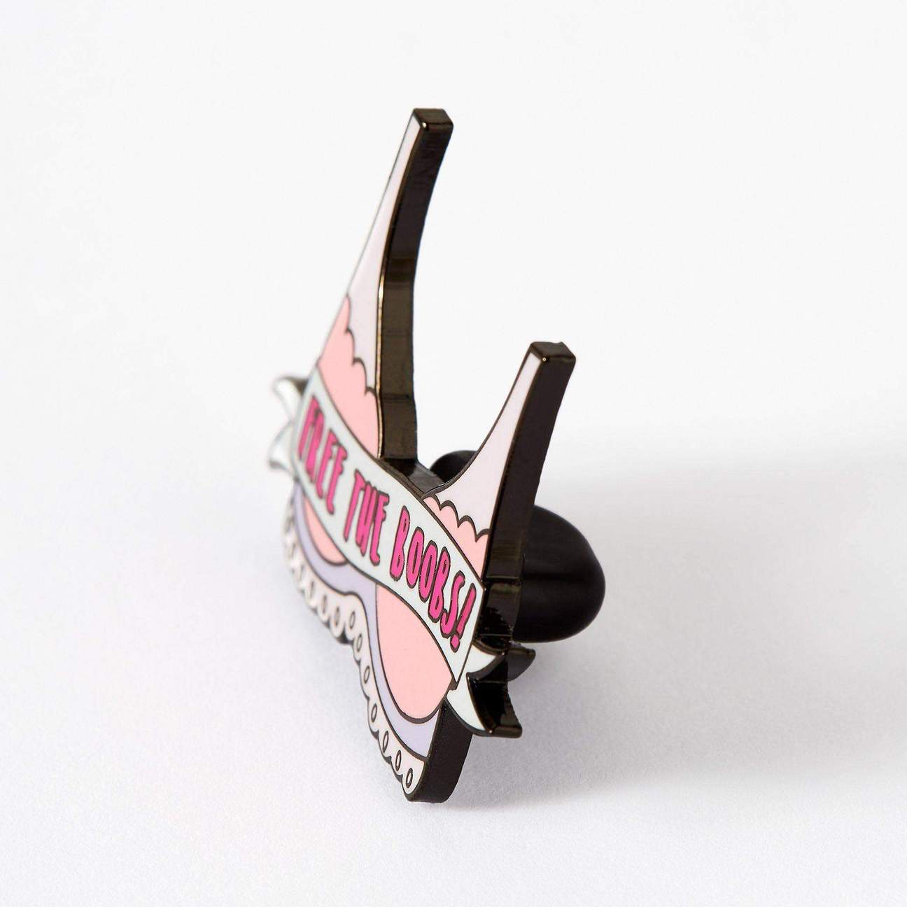 Free Them Enamel Pin