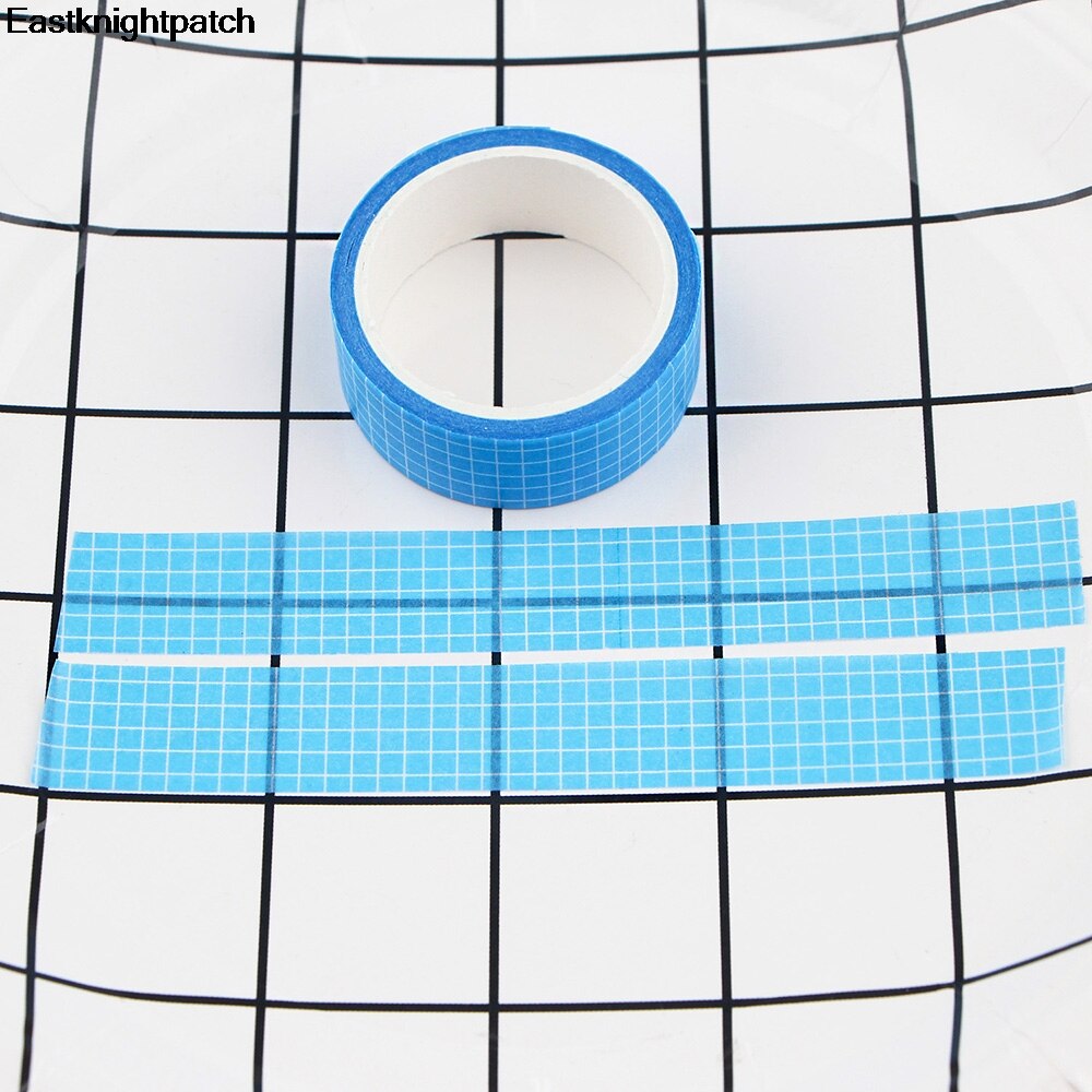 Light Blue Grid Washi Tape