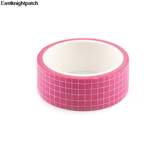 Pink Grid Washi Tape