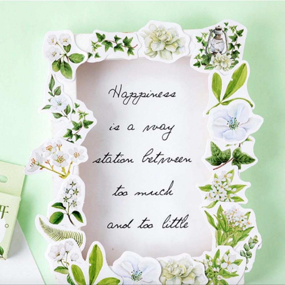 Gardenia Leaf Planner Stickers