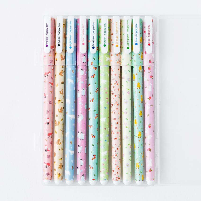 Kawaii Color Gel Pen 10-Pack