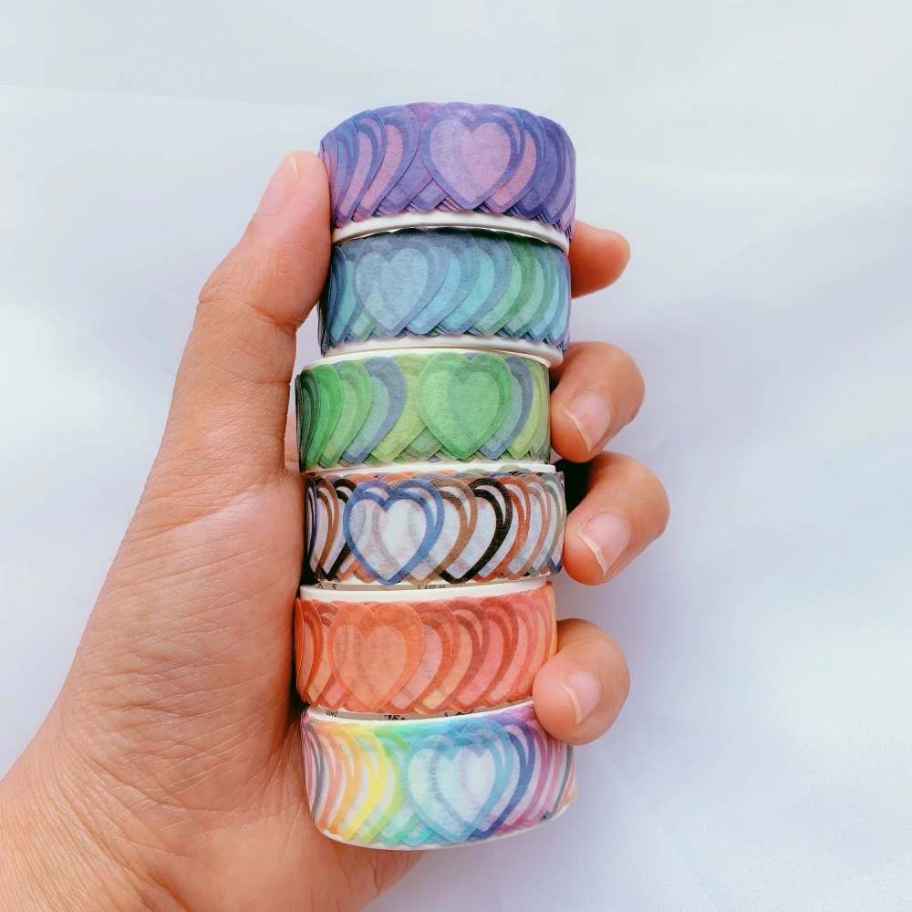 Heart to Heart Washi Tape Petals